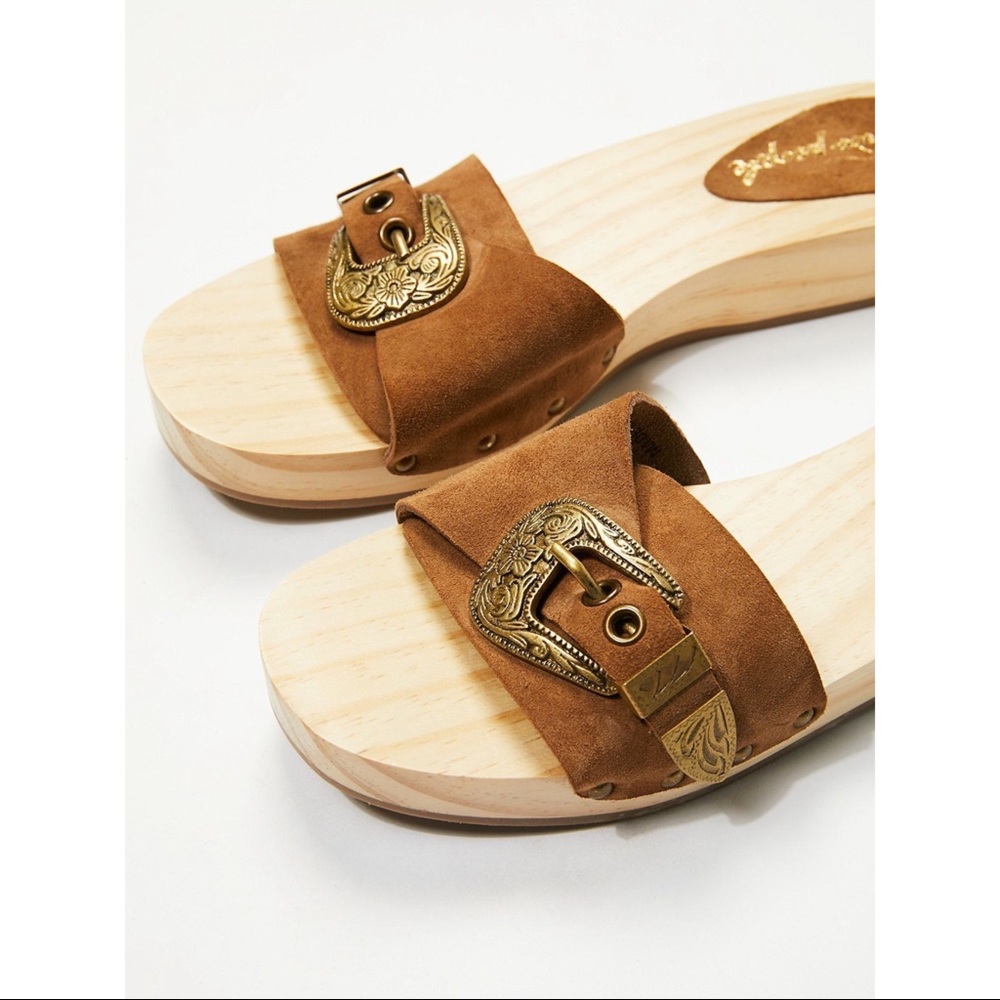 Free People • Westtown clog slides